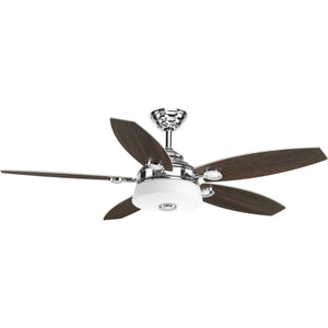 Progress Lighting - P2544-1530K - 54"Ceiling Fan - Graceful - Polished Chrome