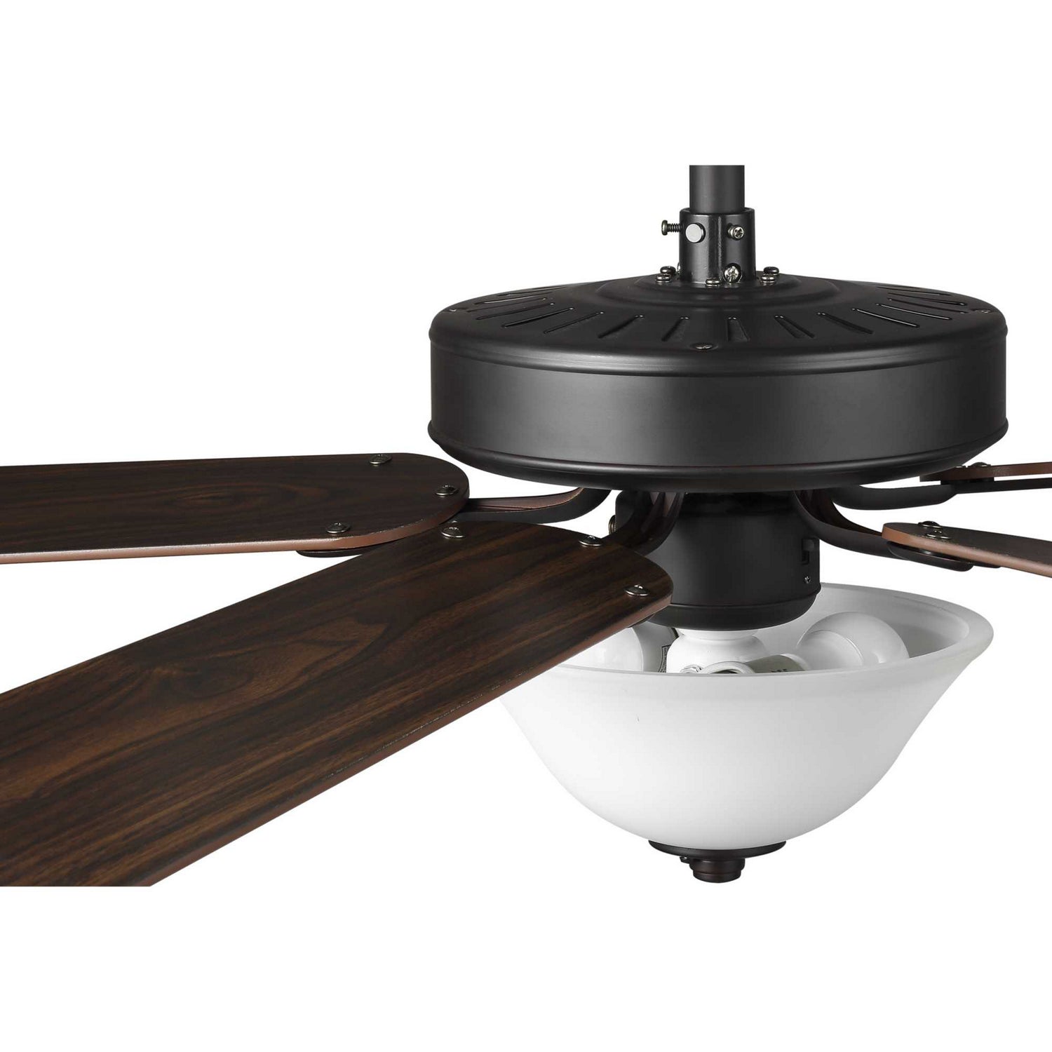 Progress Lighting - P2599-129 - 52"Ceiling Fan - Builder Fan - Architectural Bronze