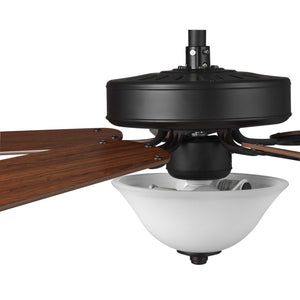 Progress Lighting - P2599-129 - 52"Ceiling Fan - Builder Fan - Architectural Bronze