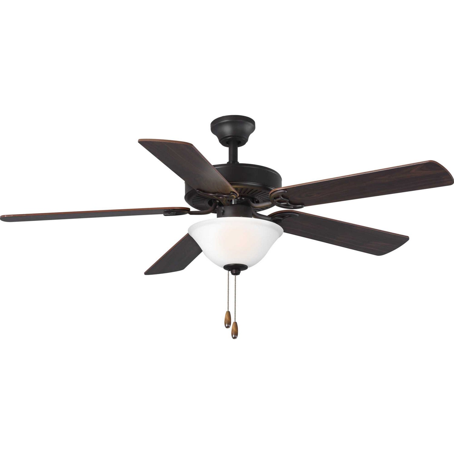 Progress Lighting - P2599-129 - 52"Ceiling Fan - Builder Fan - Architectural Bronze