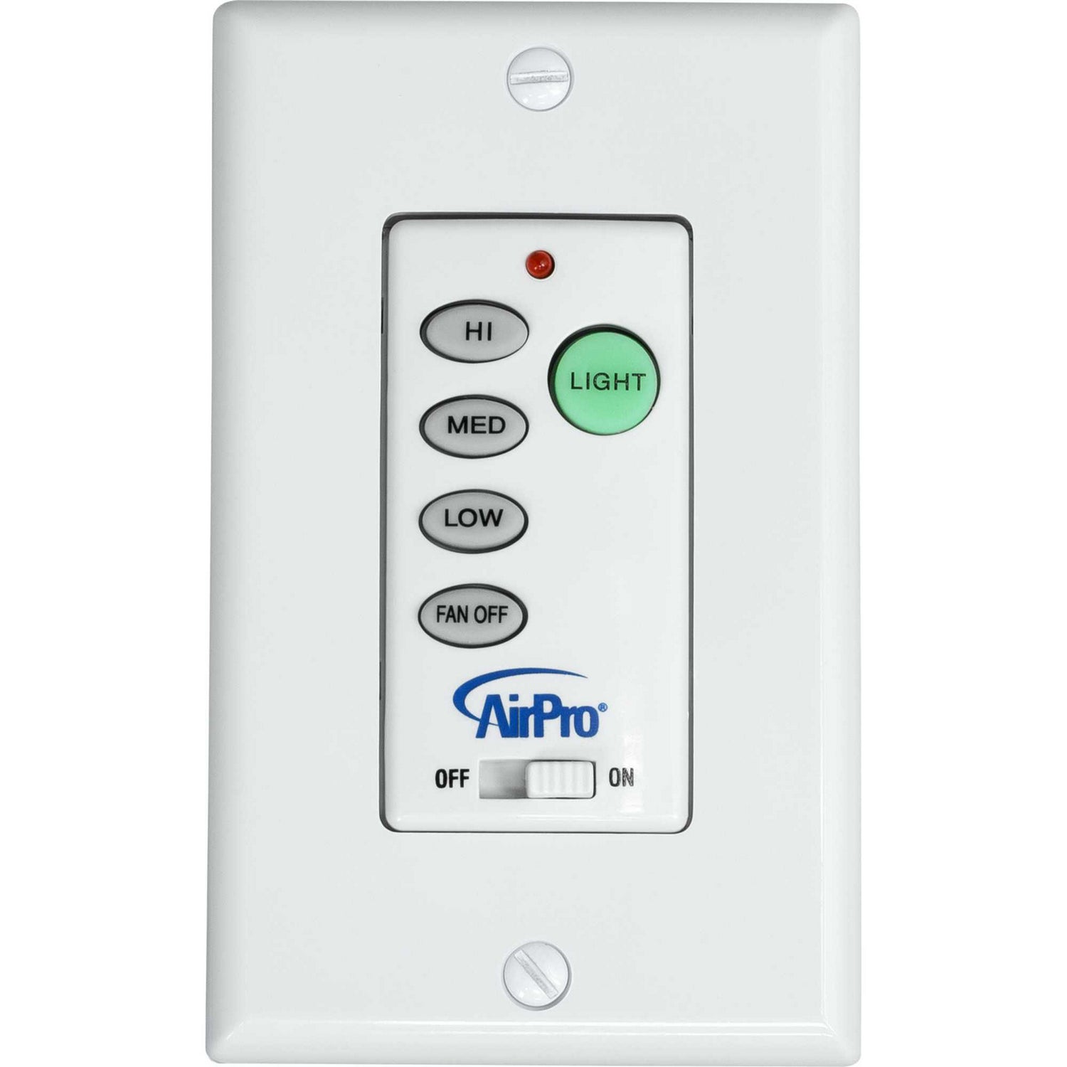 Progress Lighting - P2665-30 - Wall Control - Wall Remote - White