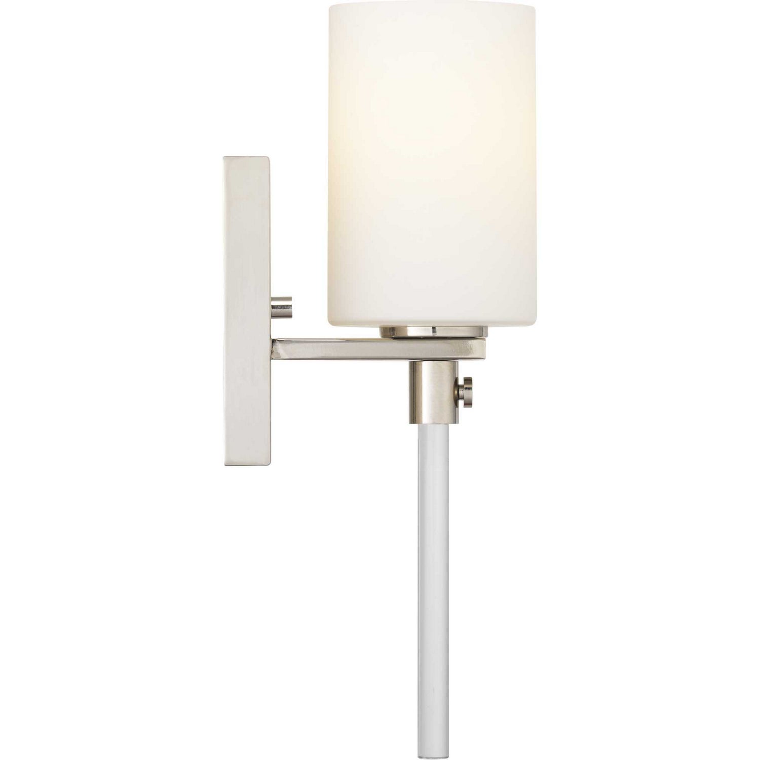 Progress Lighting - P300197-104 - One Light Bath - Lisbon - Polished Nickel