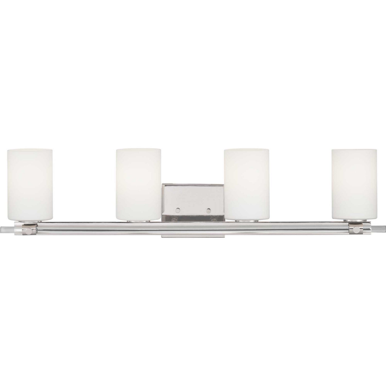 Progress Lighting - P300200-104 - Four Light Bath - Lisbon - Polished Nickel