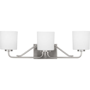 Progress Lighting - P300220-009 - Three Light Bath - Tobin - Brushed Nickel