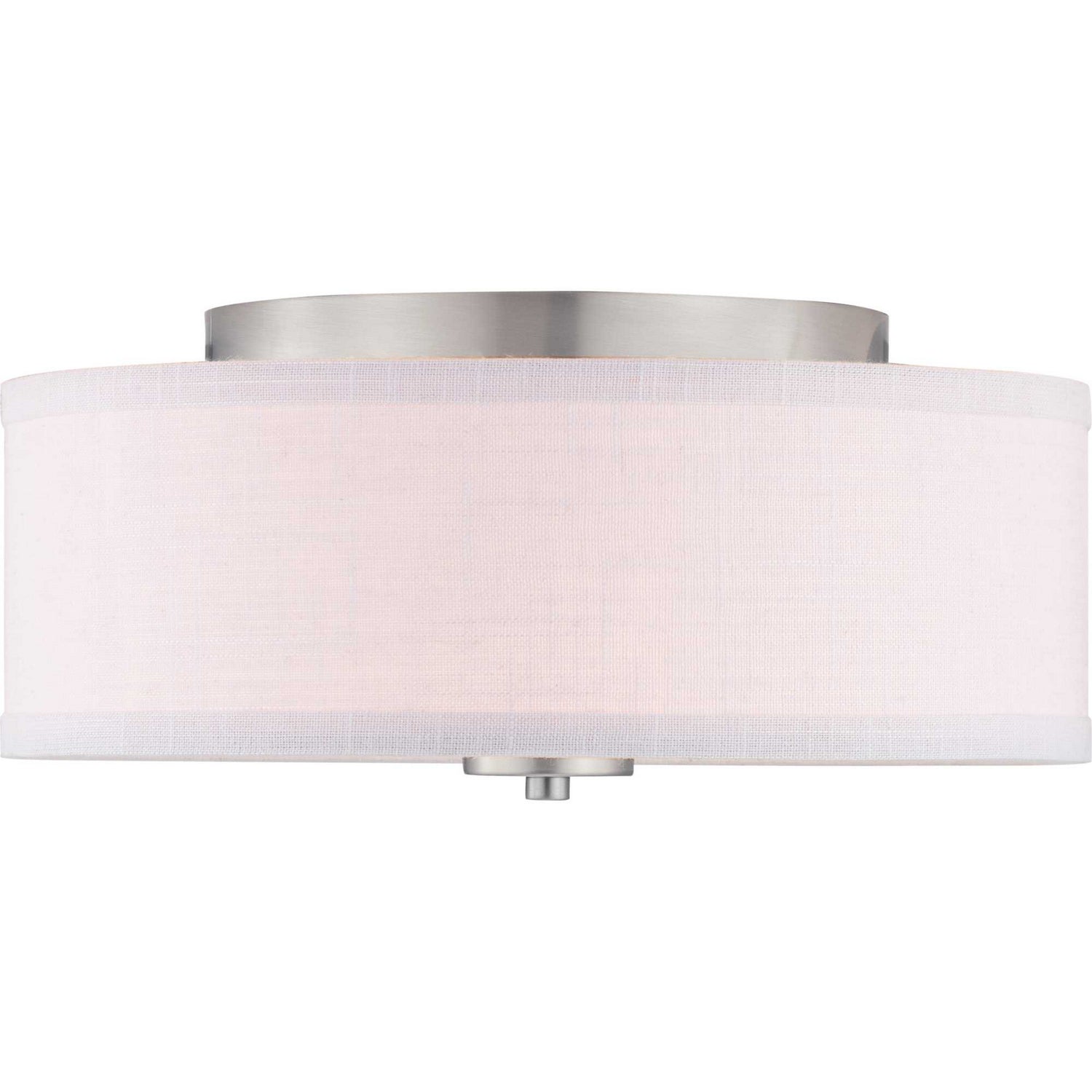 Progress Lighting - P350130-009 - Two Light Flush Mount - Inspire - Brushed Nickel