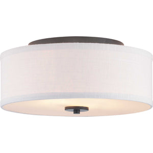 Progress Lighting - P350130-143 - Two Light Flush Mount - Inspire - Graphite