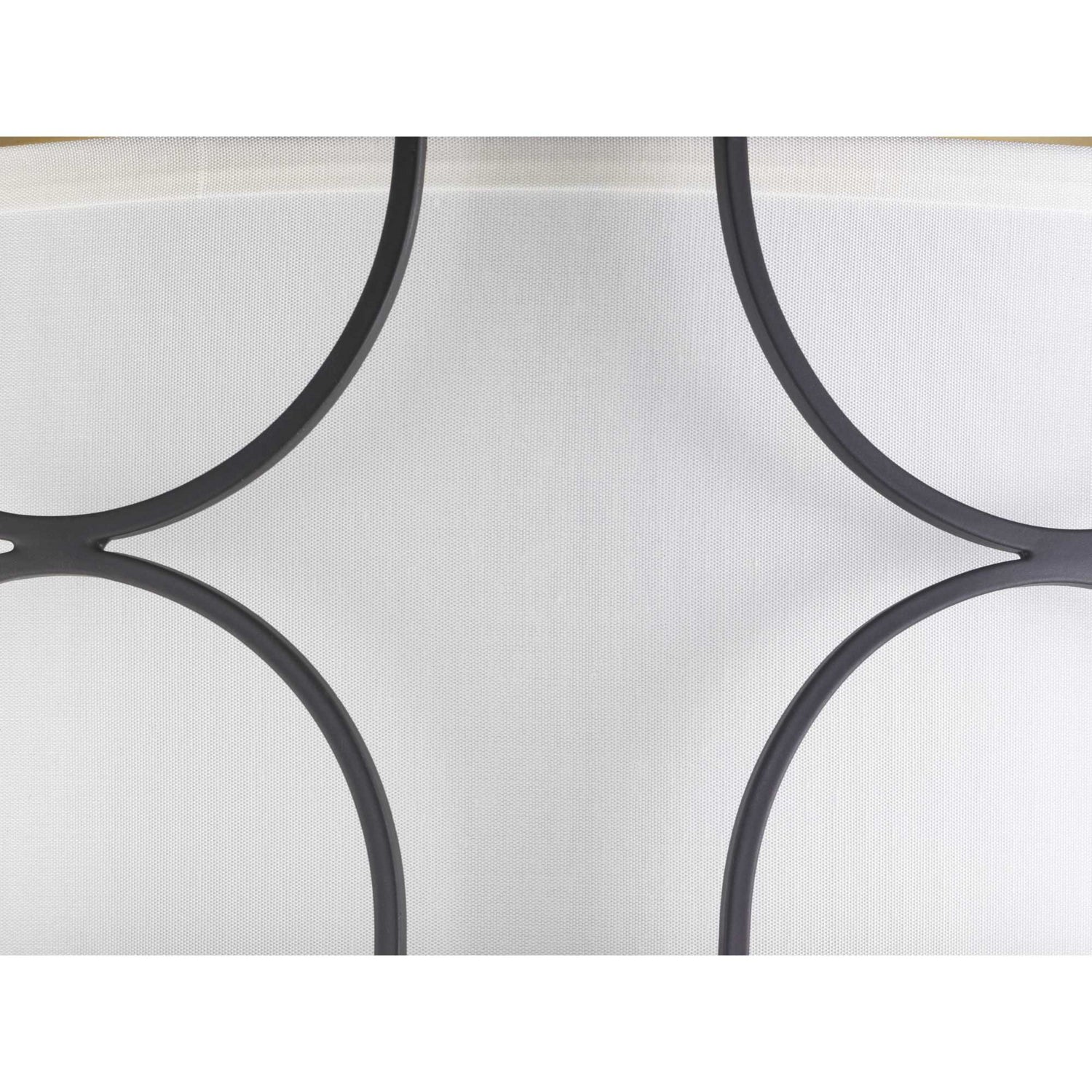 Progress Lighting - P350132-031 - Three Light Flush Mount - Landree - Black