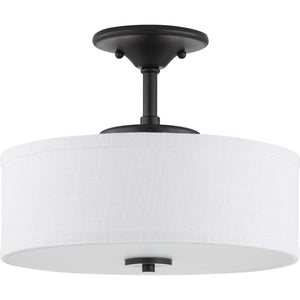 Progress Lighting - P350134-143-30 - LED Semi-Flush - Inspire Led - Graphite