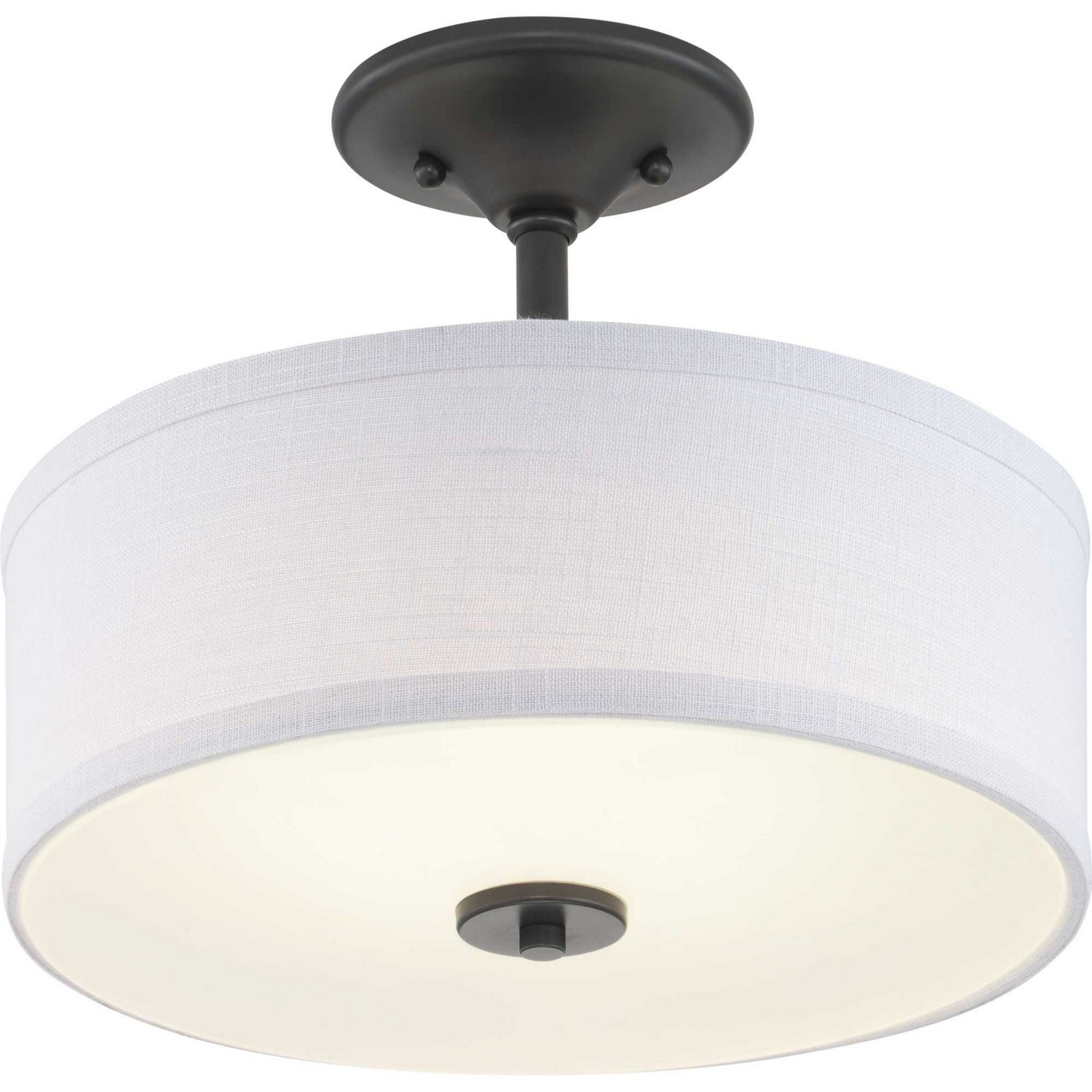 Progress Lighting - P350134-143-30 - LED Semi-Flush - Inspire Led - Graphite