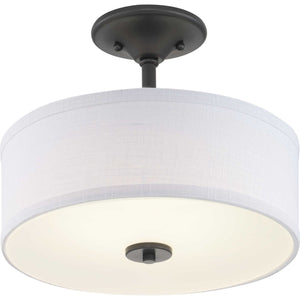 Progress Lighting - P350134-143-30 - LED Semi-Flush - Inspire Led - Graphite