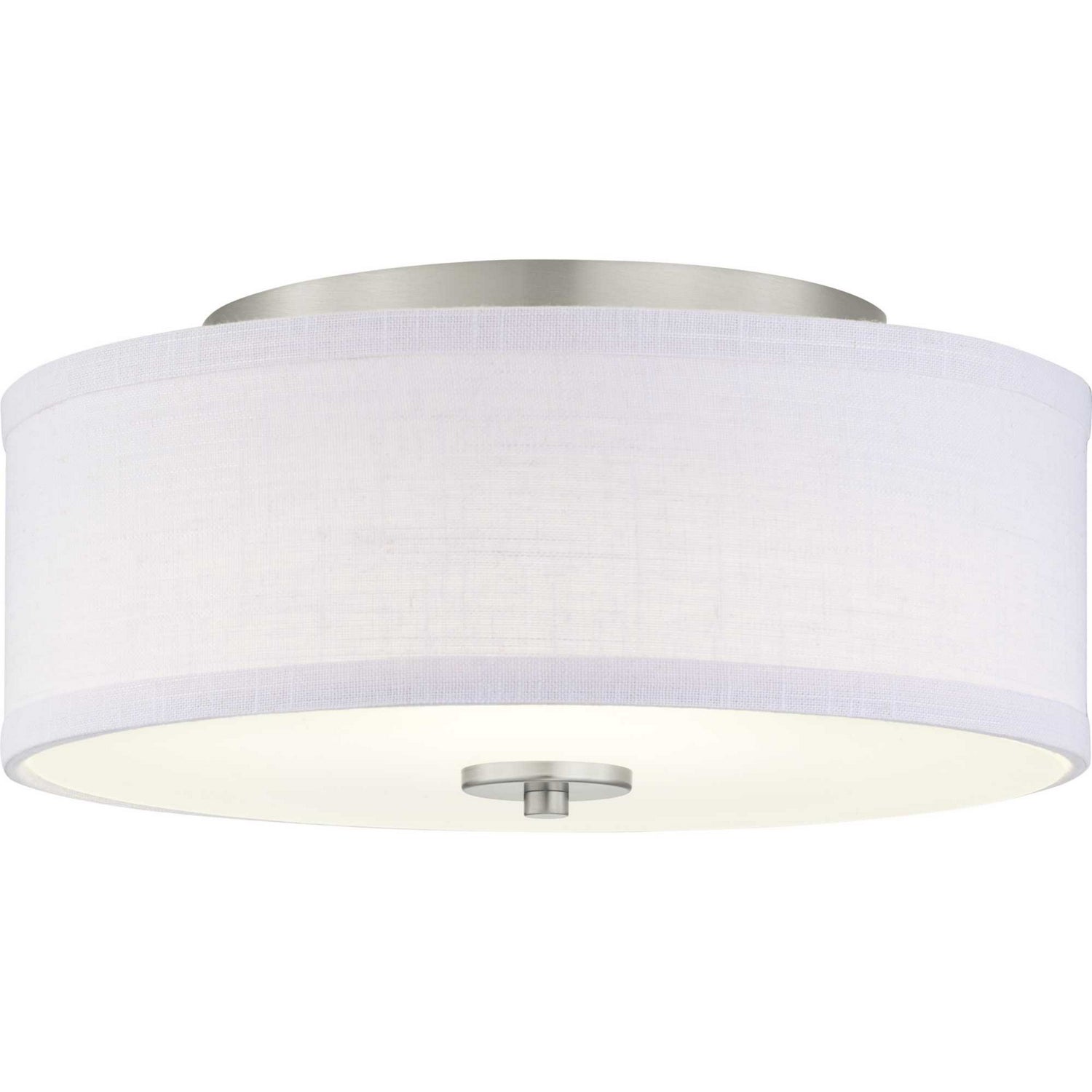 Progress Lighting - P350135-009-30 - LED Semi-Flush - Inspire Led - Brushed Nickel