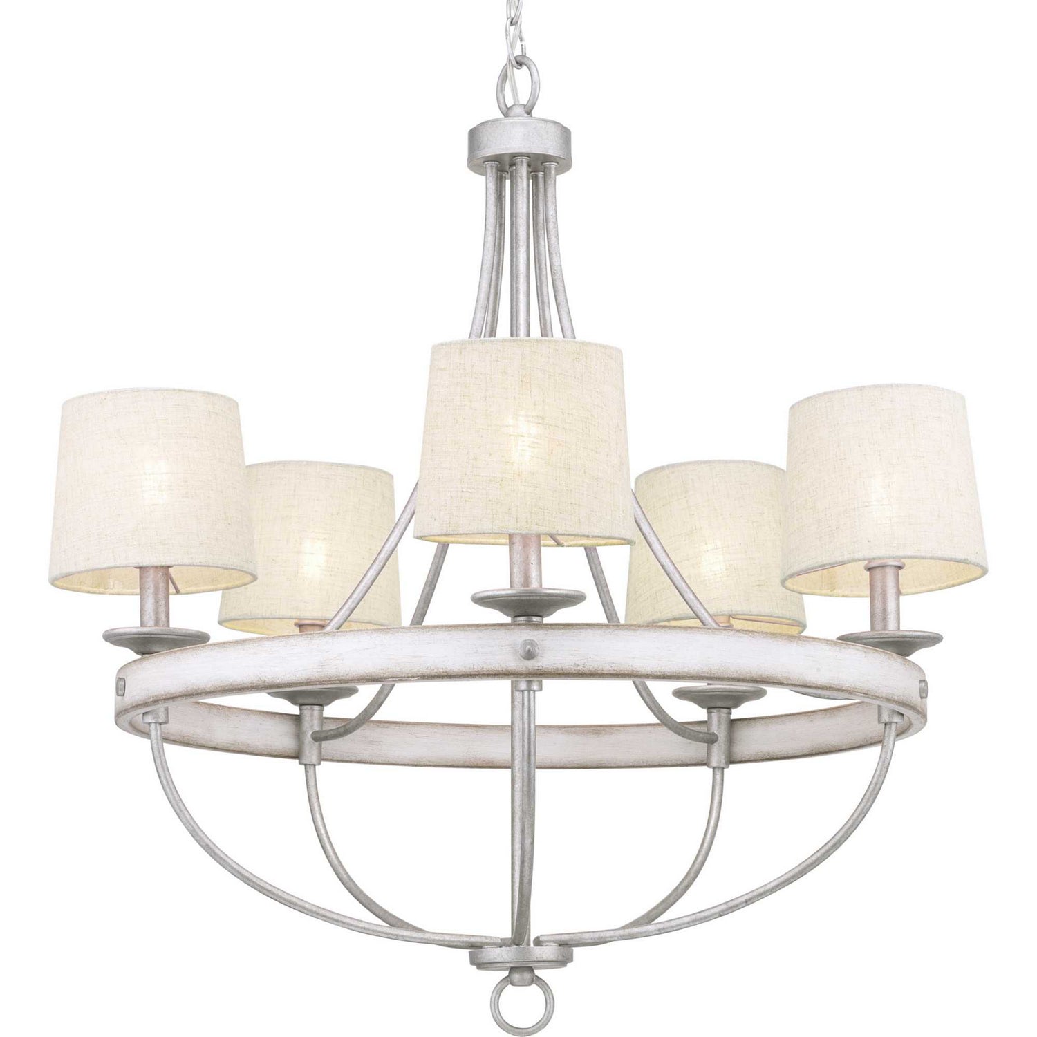 Progress Lighting - P400158-141 - Five Light Chandelier - Gulliver - Galvanized Finish