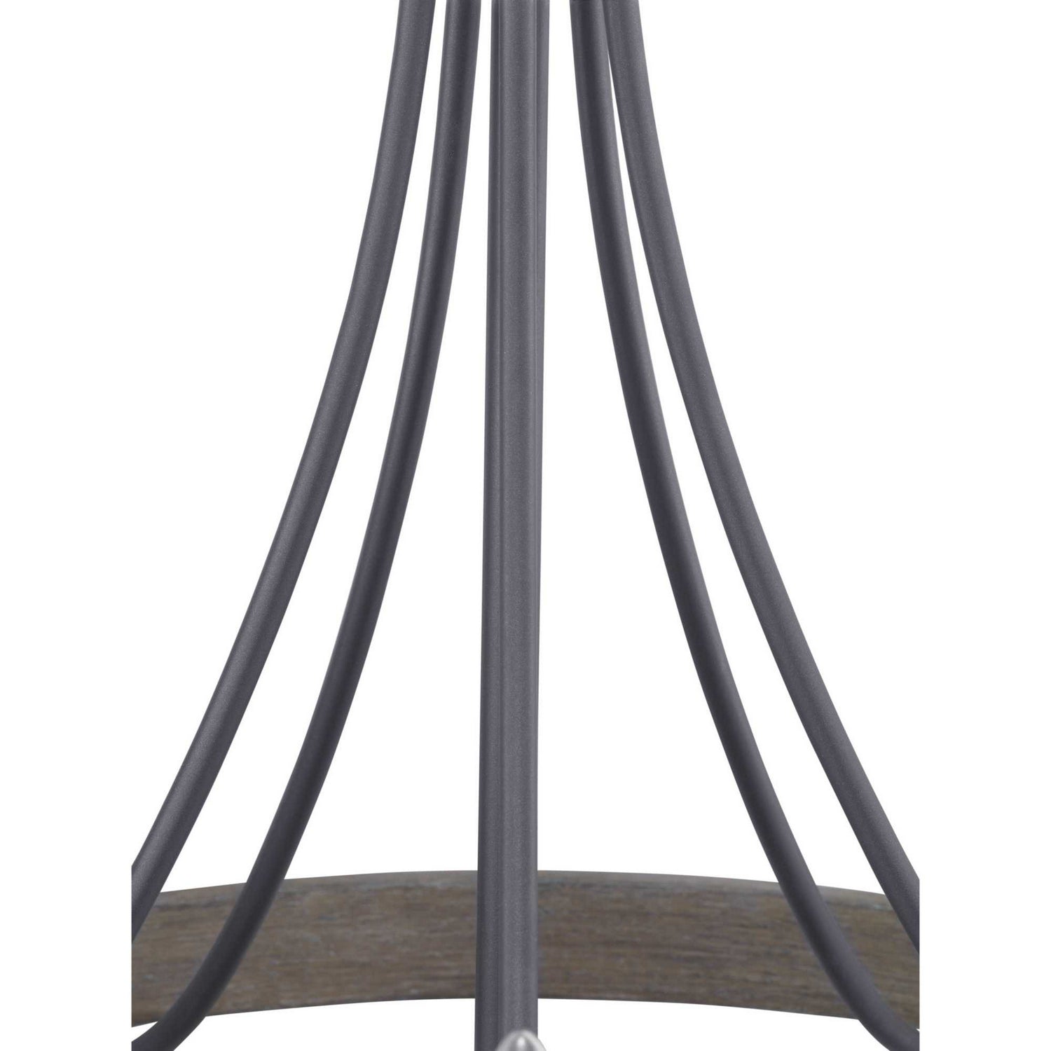 Progress Lighting - P400158-143 - Five Light Chandelier - Gulliver - Graphite