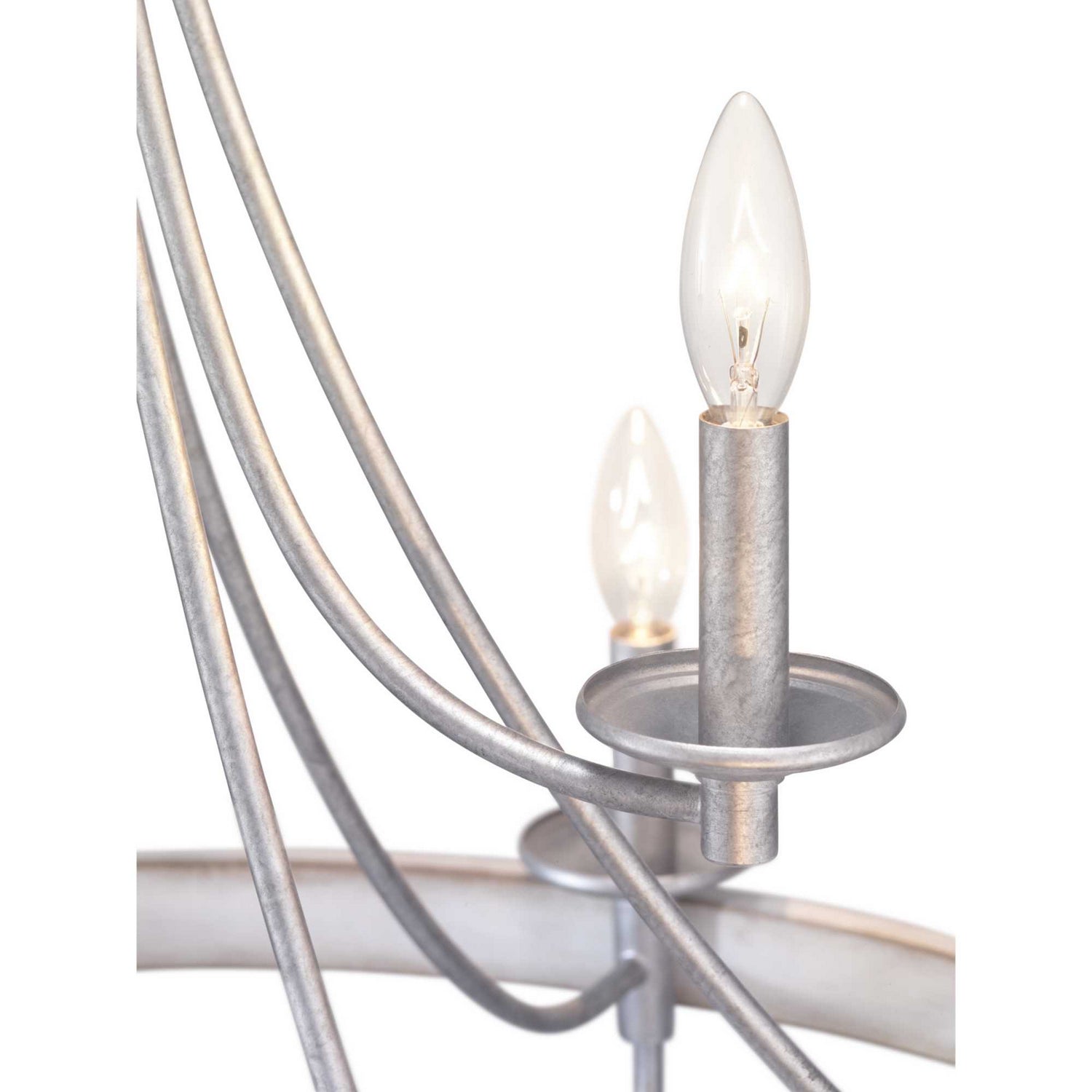 Progress Lighting - P400159-141 - Nine Light Chandelier - Gulliver - Galvanized Finish