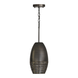 Capital Lighting - 335111GI - One Light Pendant - Sana - Grey Iron