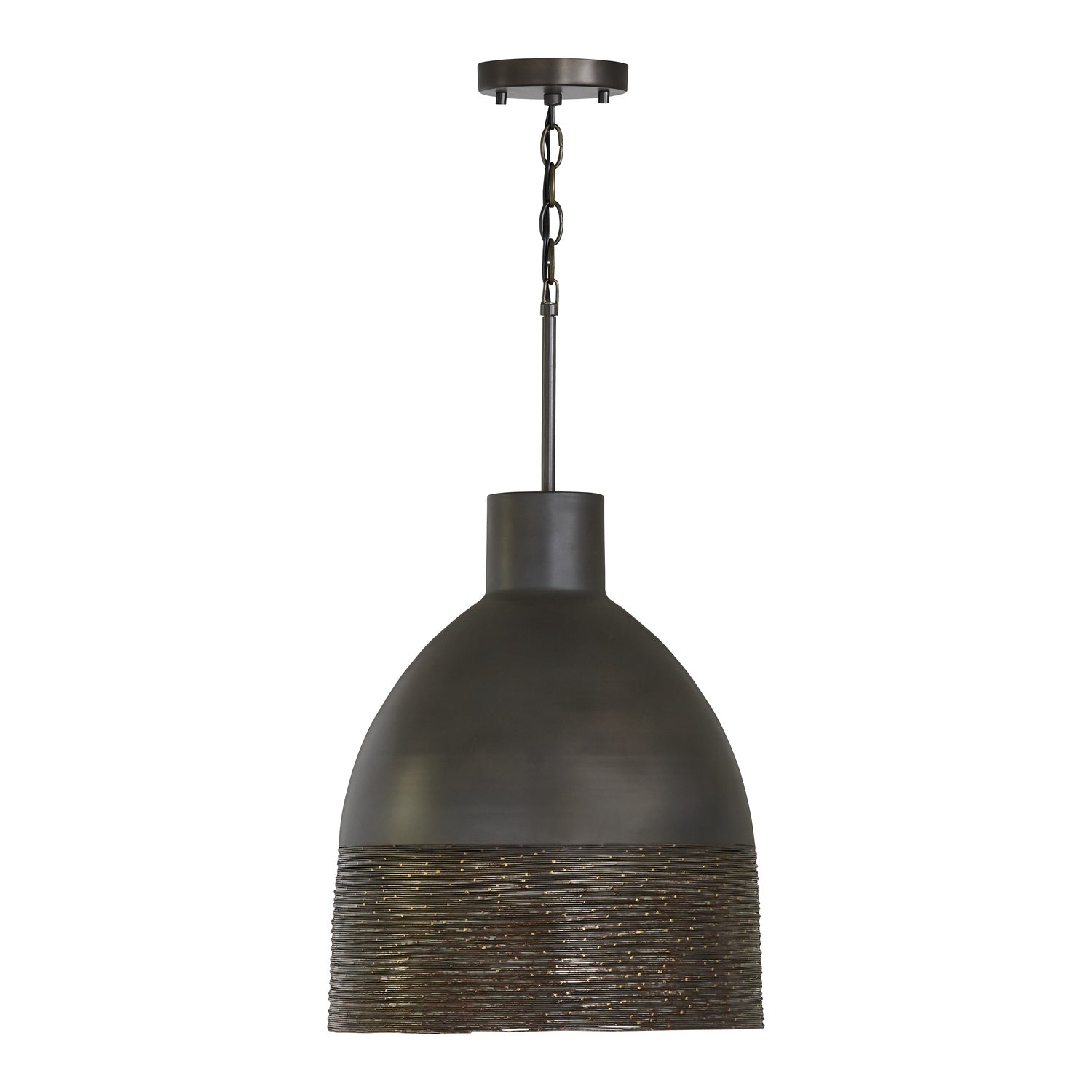 Capital Lighting - 335112GI - One Light Pendant - Sana - Grey Iron