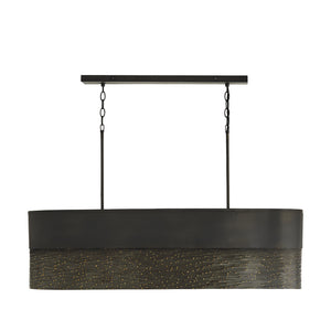 Capital Lighting - 835151GI - Five Light Island Pendant - Sana - Grey Iron