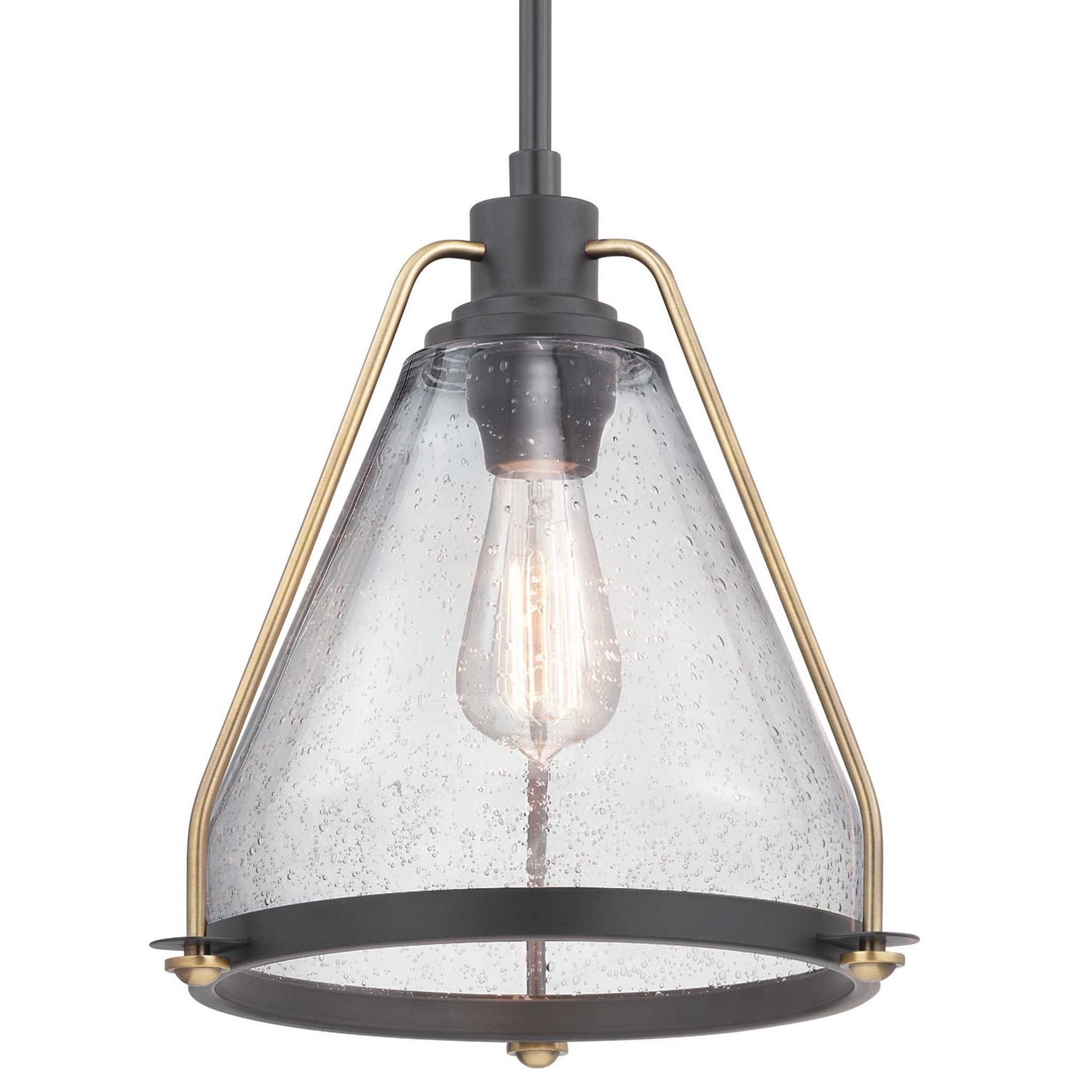 Progress Lighting - P500135-020 - One Light Pendant - Range - Antique Bronze