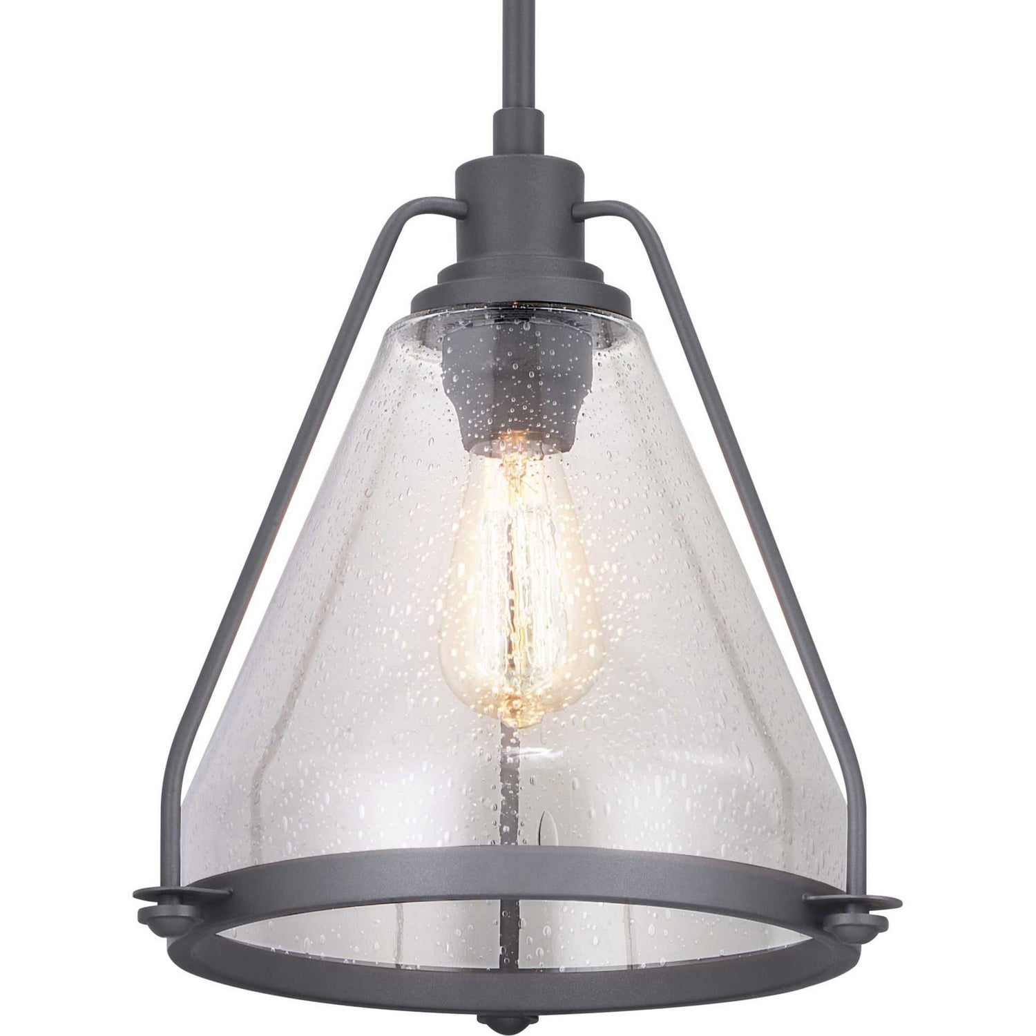 Progress Lighting - P500135-143 - One Light Pendant - Range - Graphite