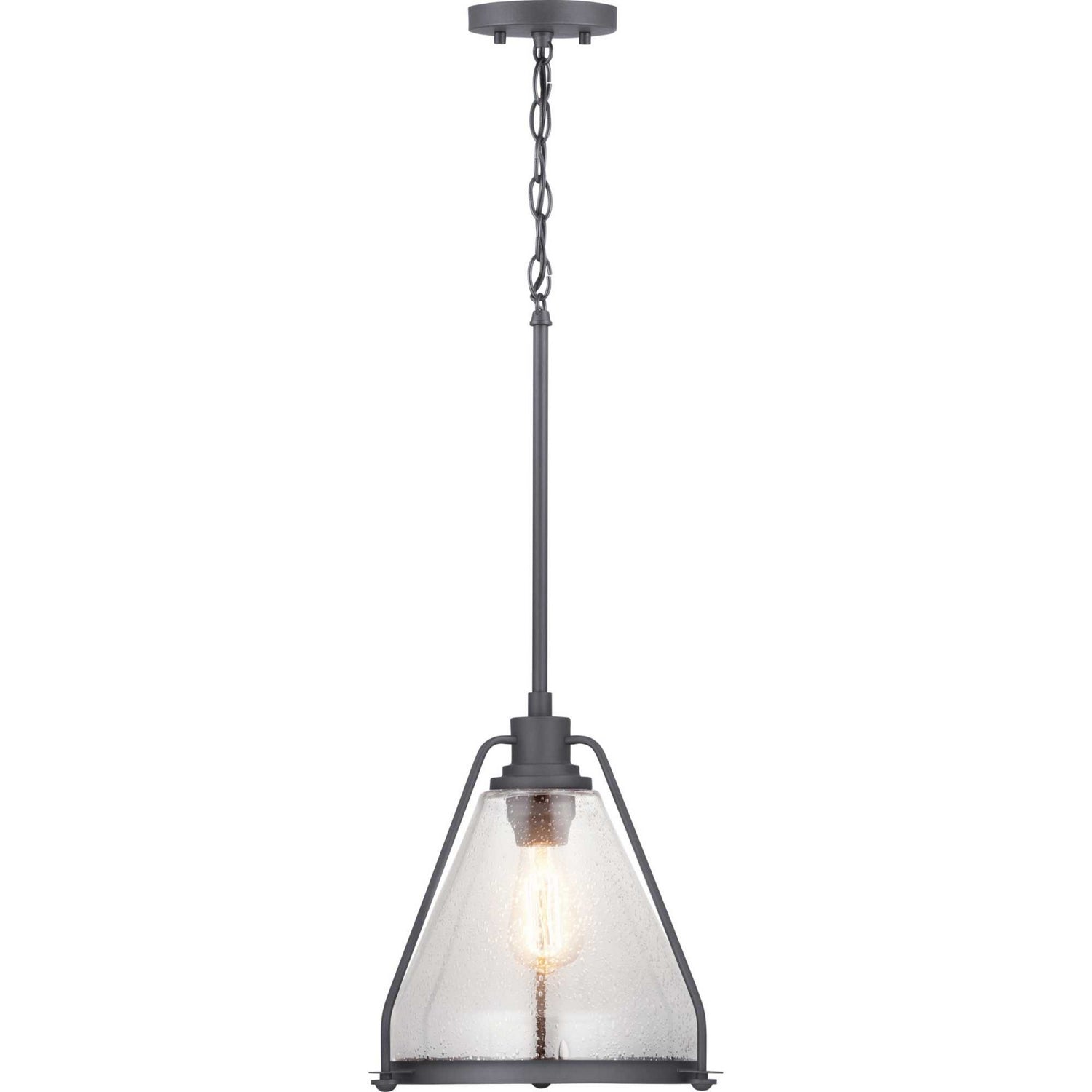 Progress Lighting - P500135-143 - One Light Pendant - Range - Graphite