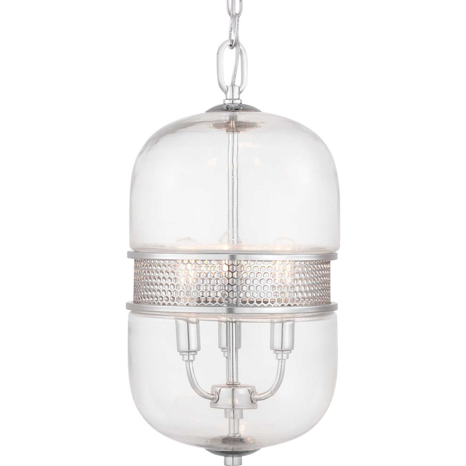 Progress Lighting - P500156-015 - Three Light Pendant - Cayce - Polished Chrome