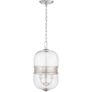 Progress Lighting - P500156-015 - Three Light Pendant - Cayce - Polished Chrome