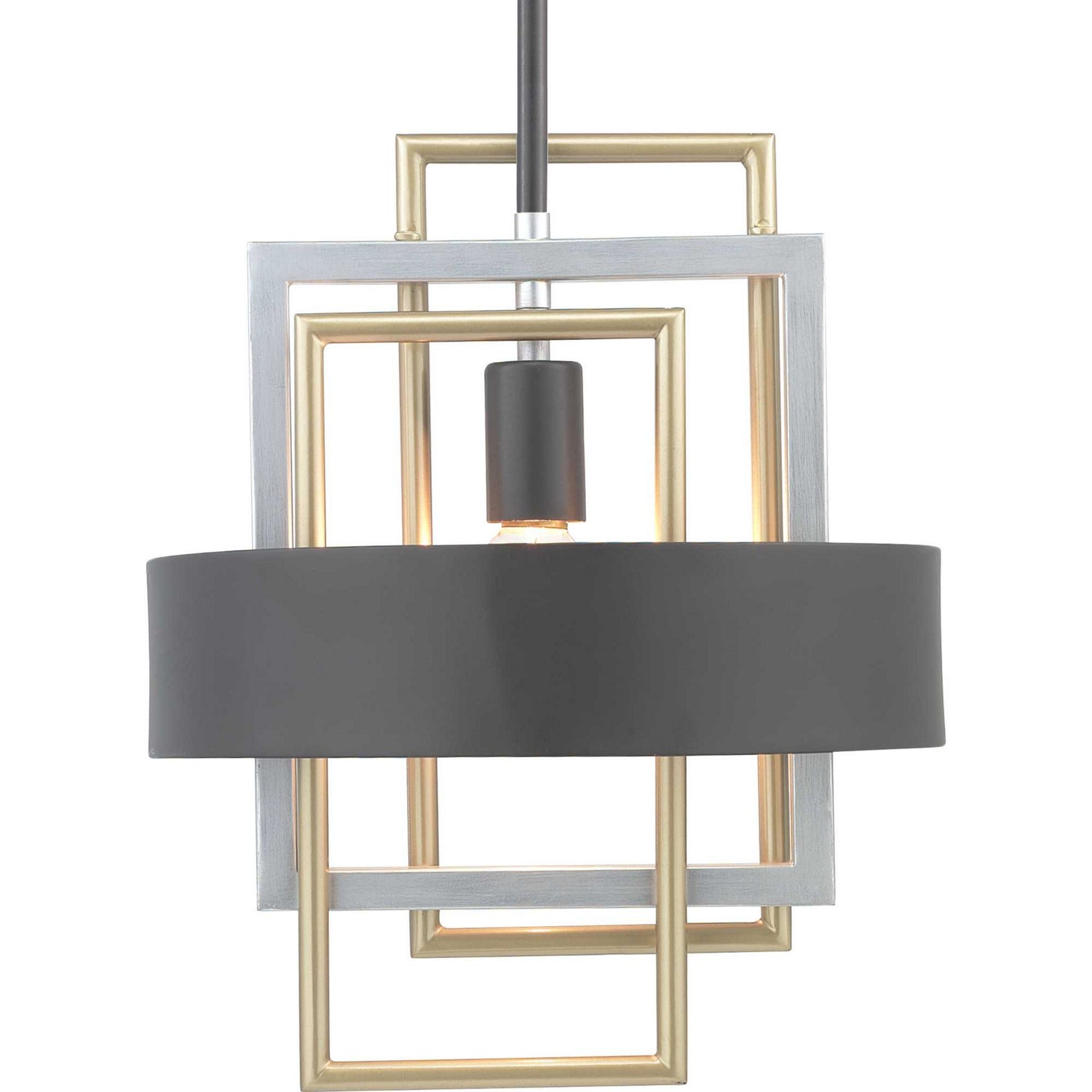 Progress Lighting - P500173-031 - One Light Mini-Pendant - Adagio - Black