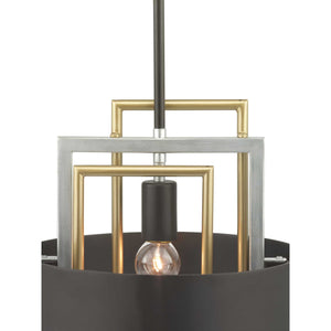 Progress Lighting - P500173-031 - One Light Mini-Pendant - Adagio - Black