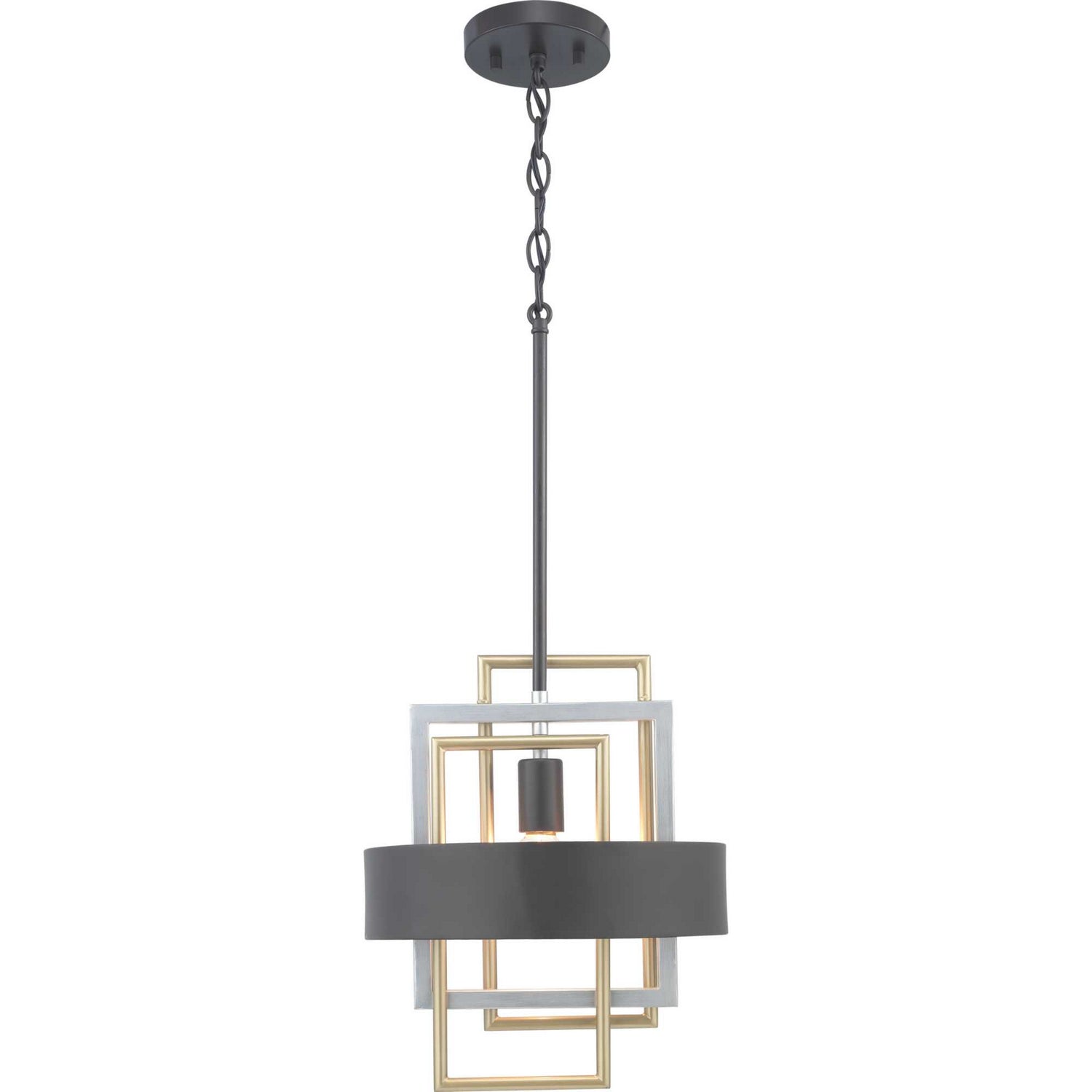 Progress Lighting - P500173-031 - One Light Mini-Pendant - Adagio - Black