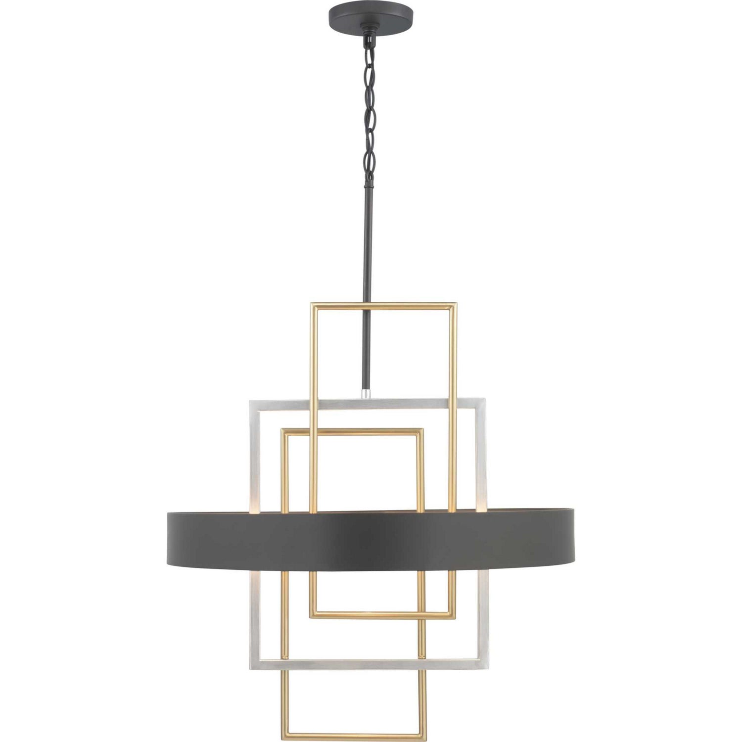 Progress Lighting - P500174-031 - Six Light Pendant - Adagio - Black