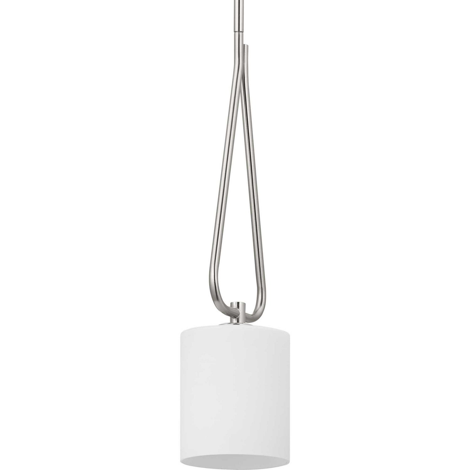 Progress Lighting - P500180-009 - One Light Mini-Pendant - Tobin - Brushed Nickel