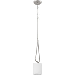 Progress Lighting - P500180-009 - One Light Mini-Pendant - Tobin - Brushed Nickel