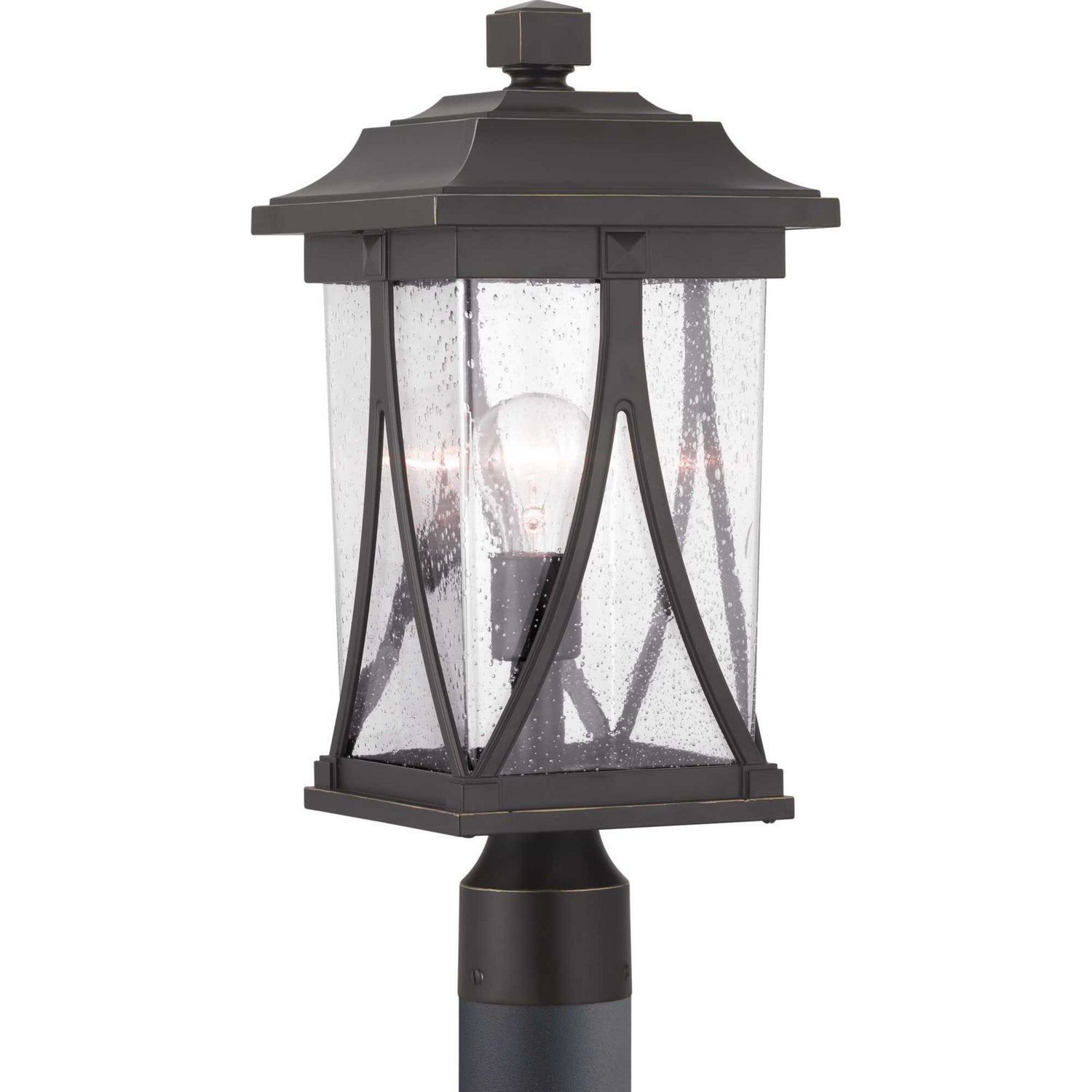 Progress Lighting - P540011-020 - One Light Post Lantern - Abbott - Antique Bronze