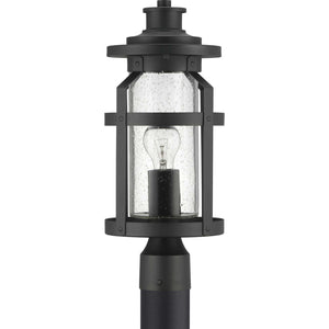 Progress Lighting - P540031-031 - One Light Post Lantern - Haslett - Black