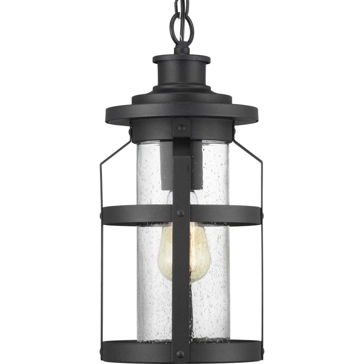 Progress Lighting - P550031-031 - One Light Hanging Lantern - Haslett - Black