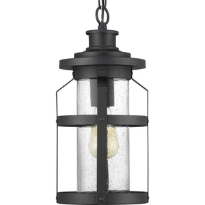 Progress Lighting - P550031-031 - One Light Hanging Lantern - Haslett - Black