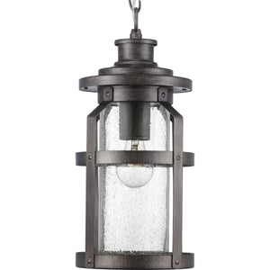 Progress Lighting - P550031-103 - One Light Hanging Lantern - Haslett - Antique Pewter