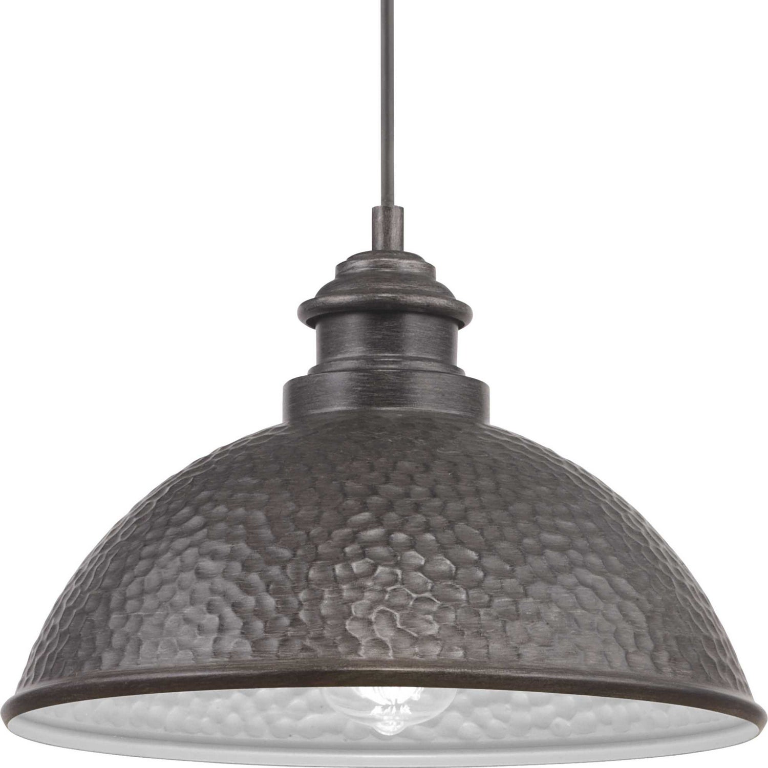 Progress Lighting - P550032-103 - One Light Hanging Lantern - Englewood - Antique Pewter