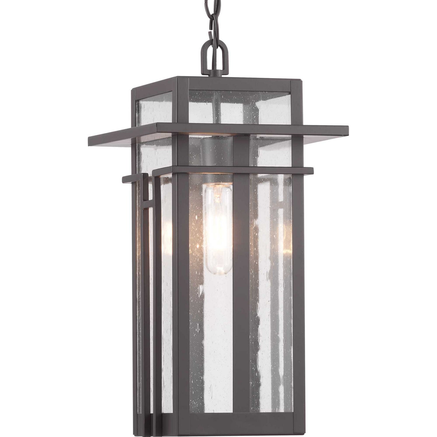 Progress Lighting - P550039-020 - One Light Hanging Lantern - Boxwood - Antique Bronze