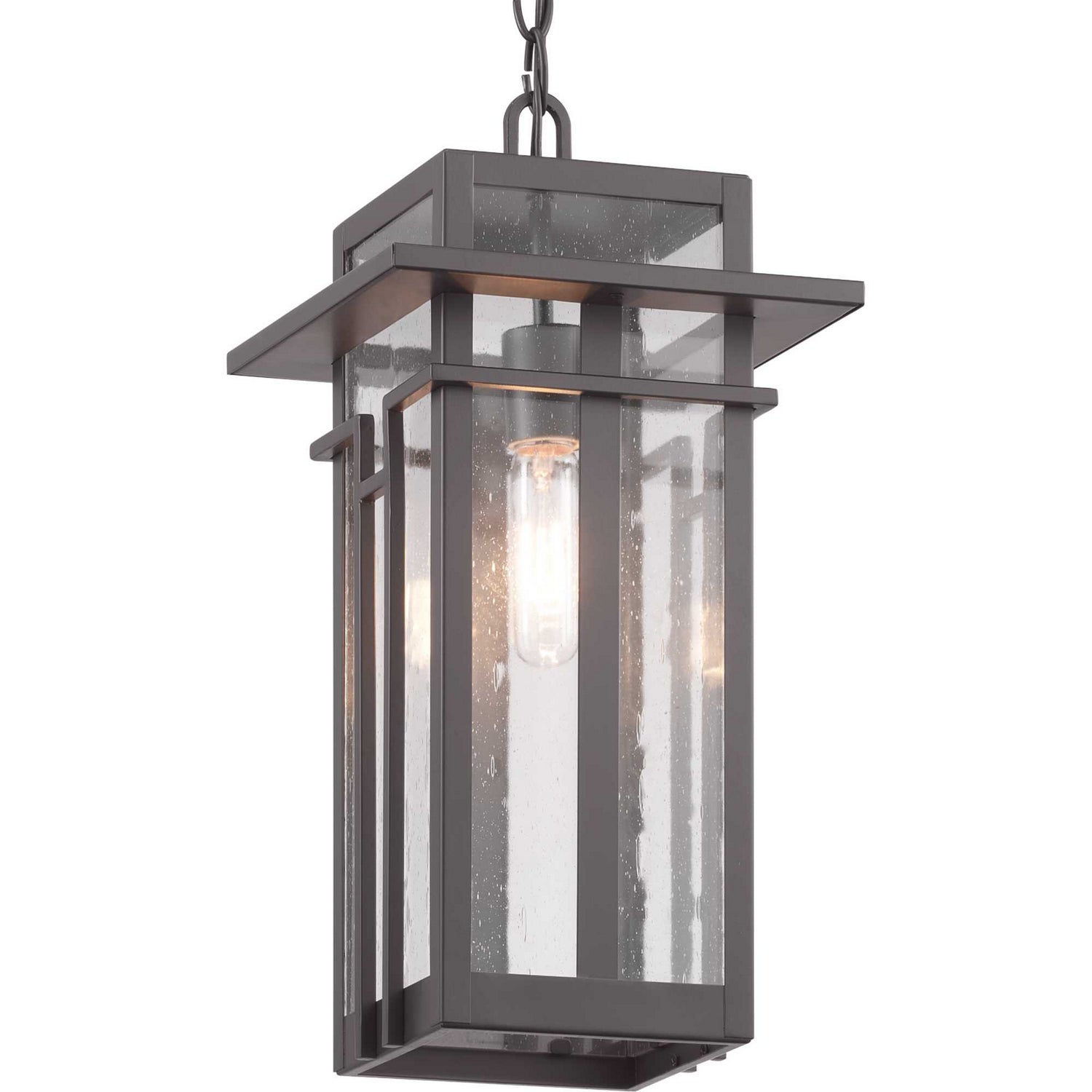 Progress Lighting - P550039-020 - One Light Hanging Lantern - Boxwood - Antique Bronze