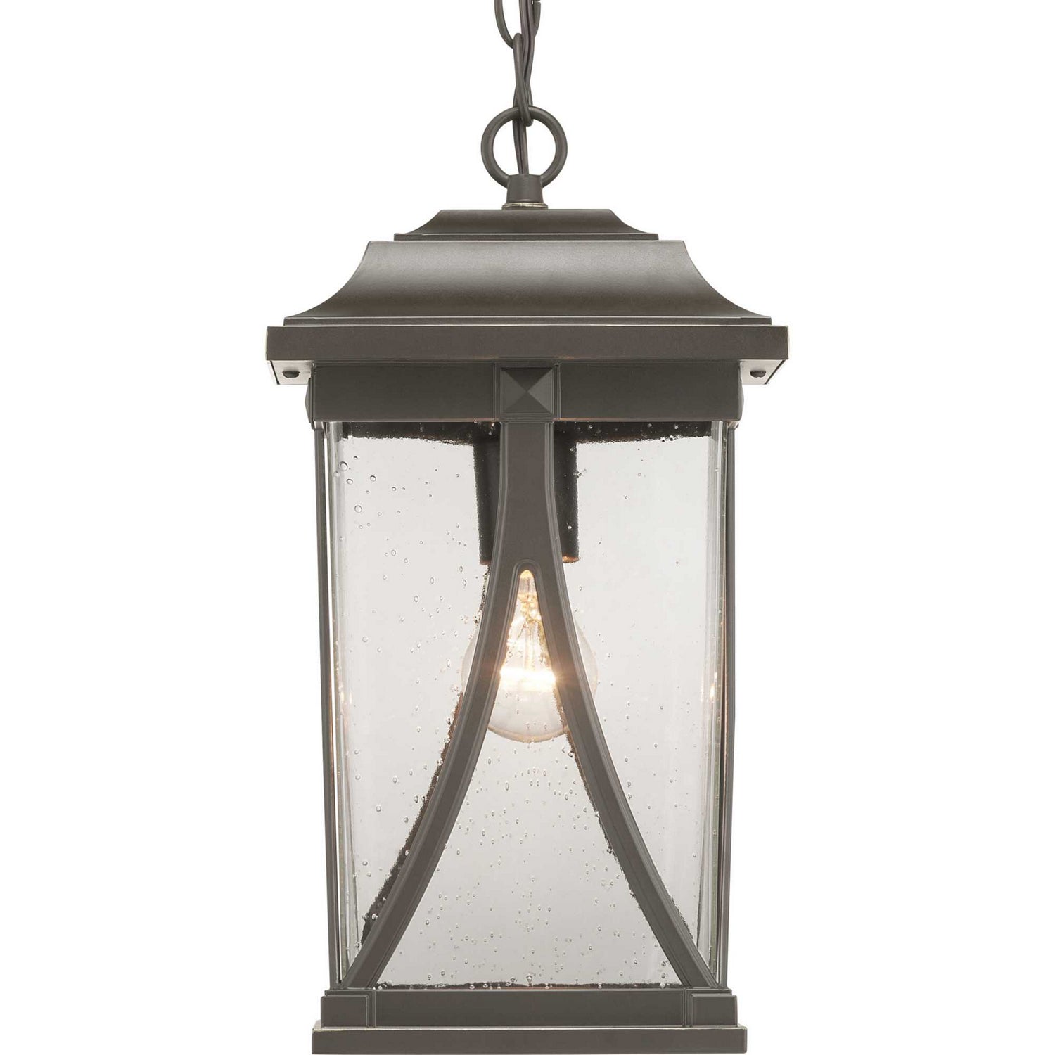 Progress Lighting - P550040-020 - One Light Hanging Lantern - Abbott - Antique Bronze