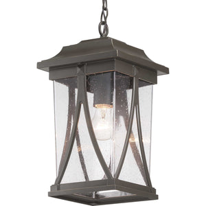 Progress Lighting - P550040-020 - One Light Hanging Lantern - Abbott - Antique Bronze