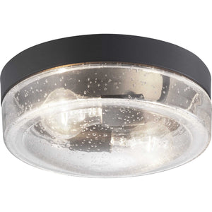 Progress Lighting - P550042-031 - Two Light Flush Mount - Weldon - Black