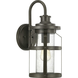 Progress Lighting - P560095-103 - One Light Wall Lantern - Haslett - Antique Pewter