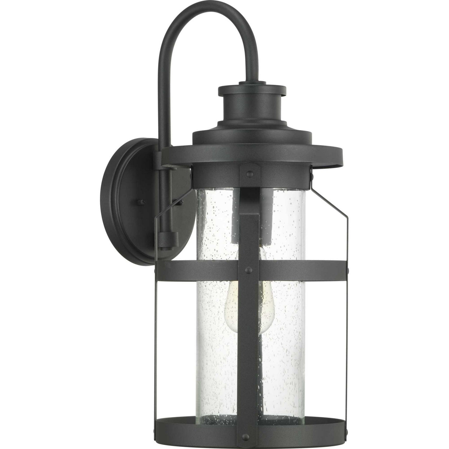 Progress Lighting - P560096-031 - One Light Wall Lantern - Haslett - Black