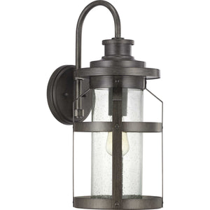 Progress Lighting - P560096-103 - One Light Wall Lantern - Haslett - Antique Pewter