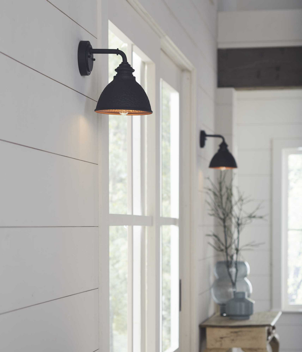 Progress Lighting - P560097-031 - One Light Wall Lantern - Englewood - Black