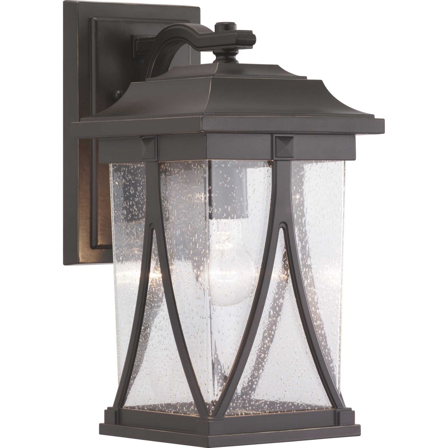 Progress Lighting - P560114-020 - One Light Wall Lantern - Abbott - Antique Bronze