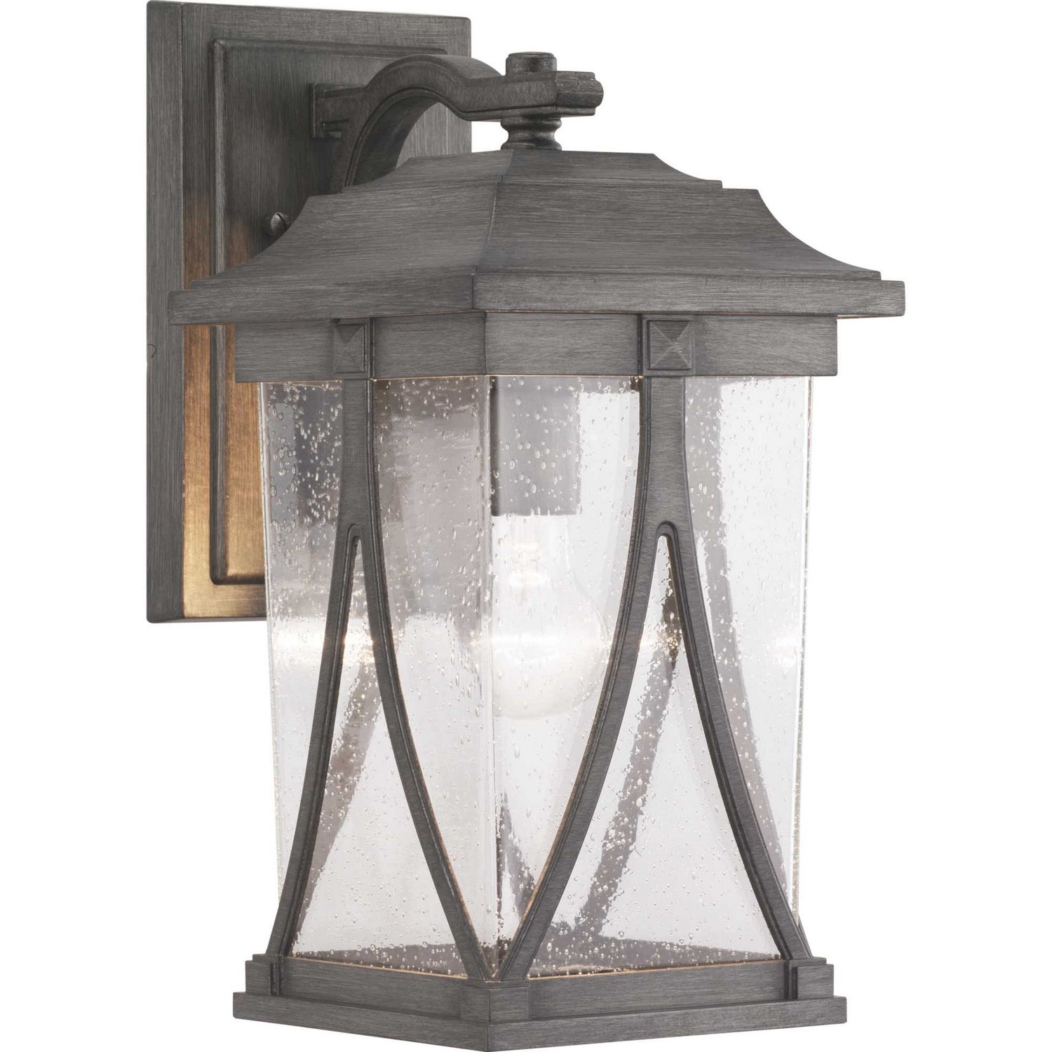 Progress Lighting - P560114-103 - One Light Wall Lantern - Abbott - Antique Pewter