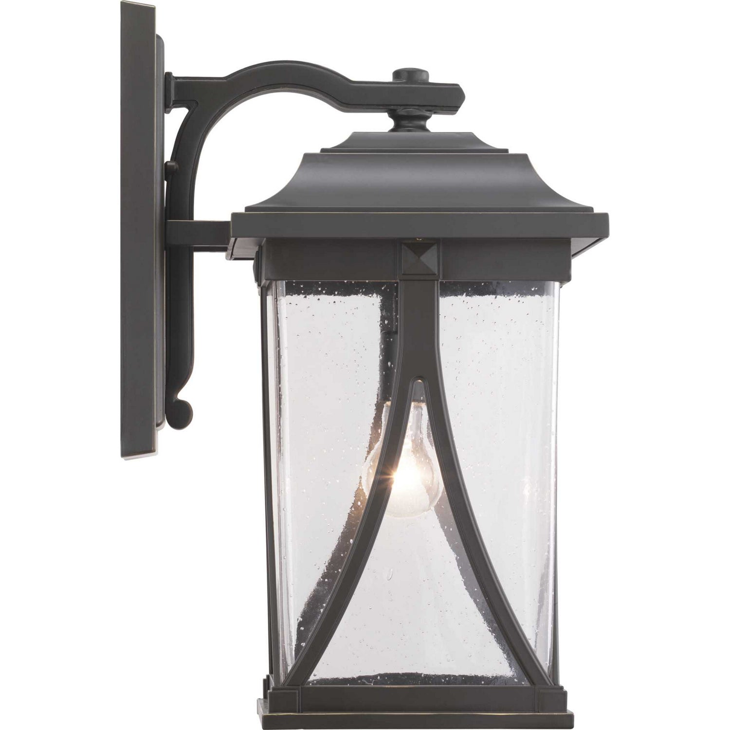 Progress Lighting - P560115-020 - One Light Wall Lantern - Abbott - Antique Bronze